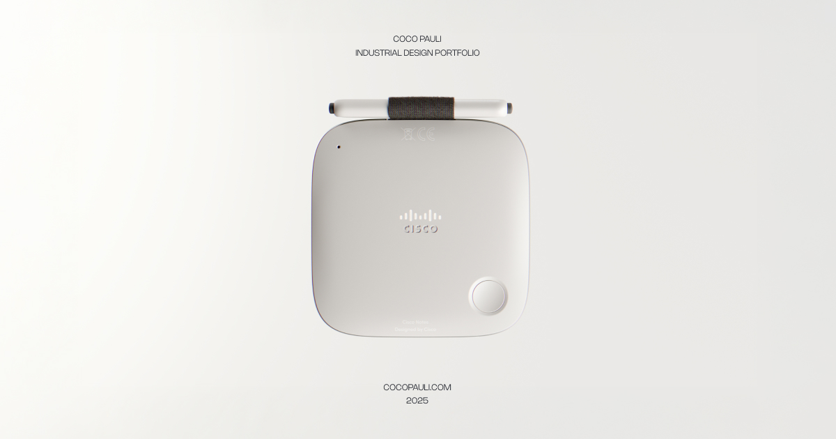CISCO NOTES: A digital Post-it note | Coco Pauli Industrial Design